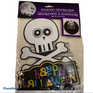 HAPPY HALLOWEEN HANGING DECOR 16.5"(42cm